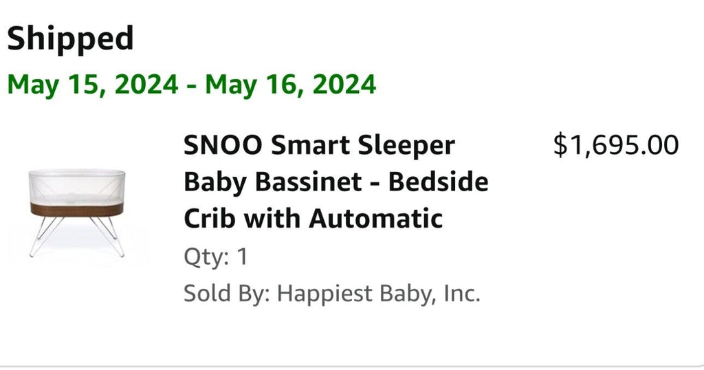 Snoo Smart Sleeper Baby Bassinet With Lots Of Extras