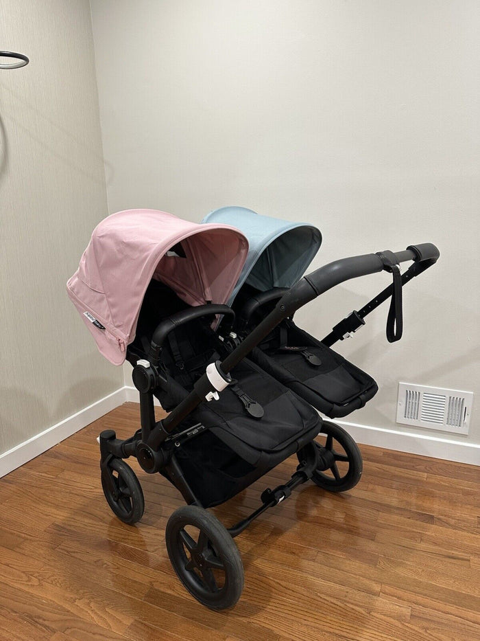 Bugaboo Donkey 3 Twin bassinet and seat stroller With Black