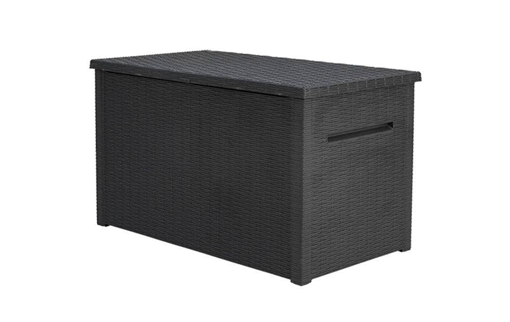Keter Java XXL 870L Plastic Storage Box (4.8 x 2.7ft / 1.47 x 0.83m) - Graphite