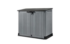 Keter Store It Out Nova 880L Plastic Storage Box (4.3 x 2.3ft / 1.32 x 0.71m) - Graphite