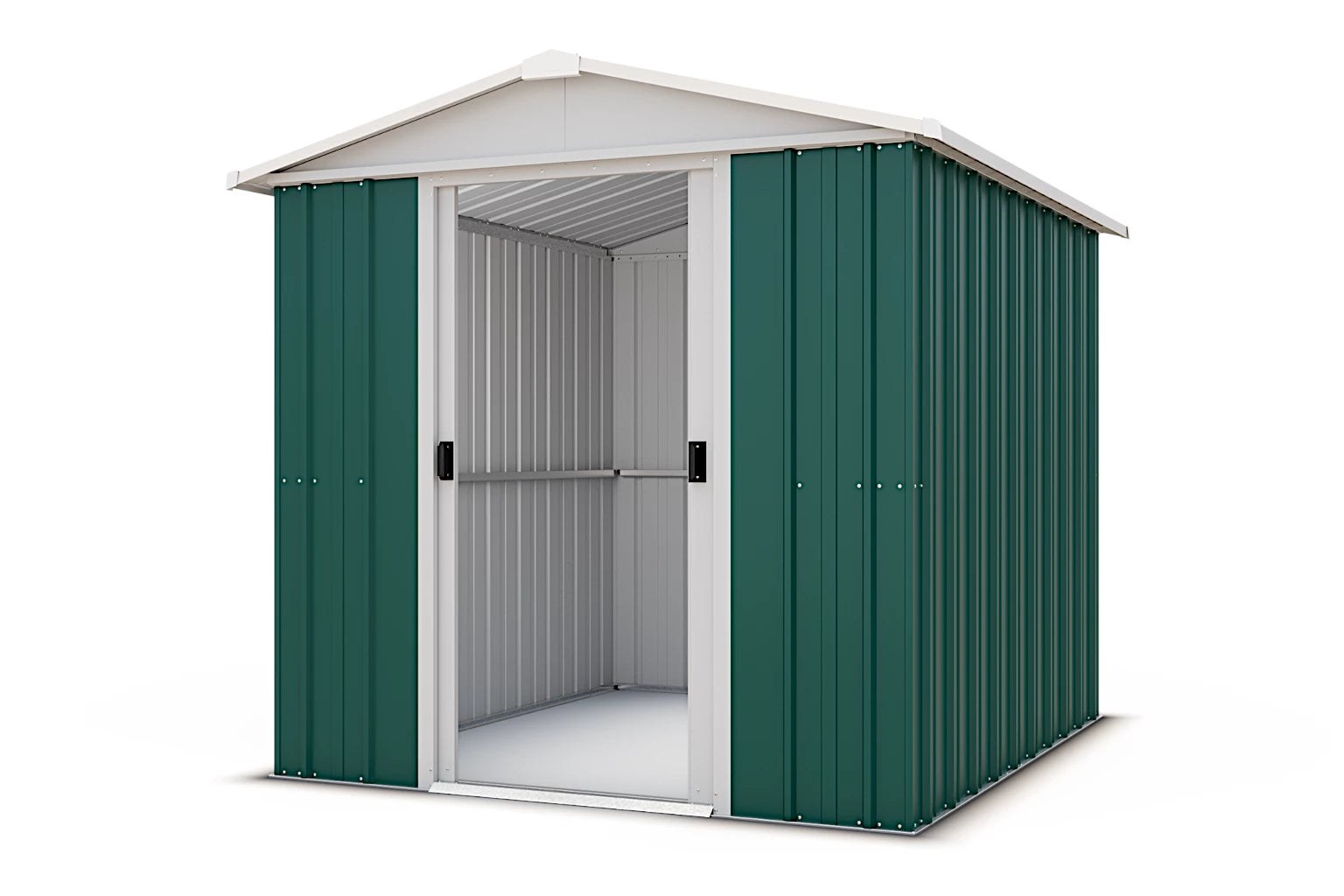 Yardmaster Emerald Deluxe 8x9ft Metal Apex Shed (2.42 x 2.80m)